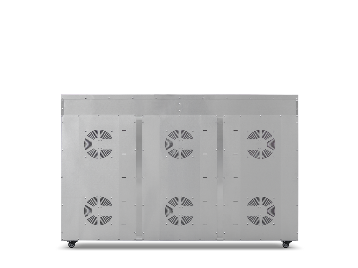 3 Zone / 60 Tray / 9.6m² Tray Area