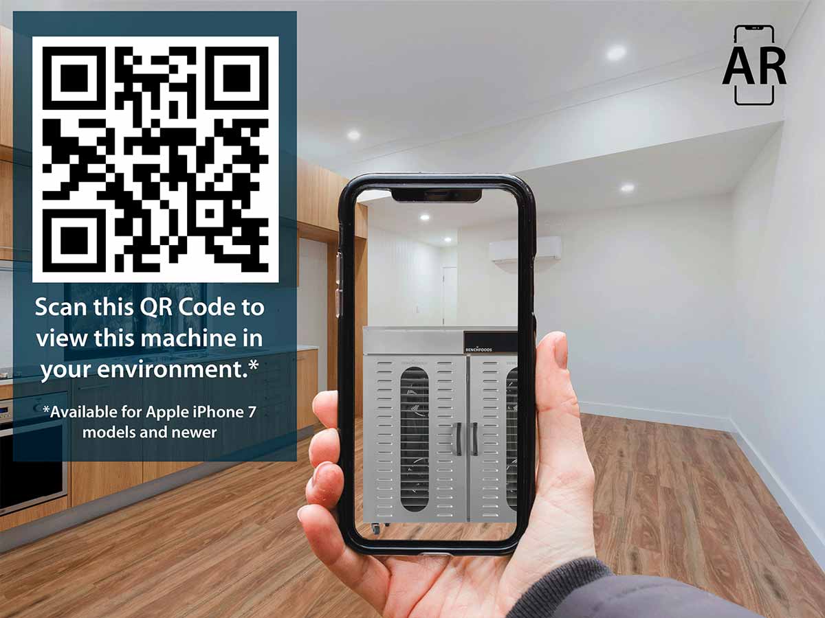 3 Zone / 60 Tray / 9.6m² Tray Area