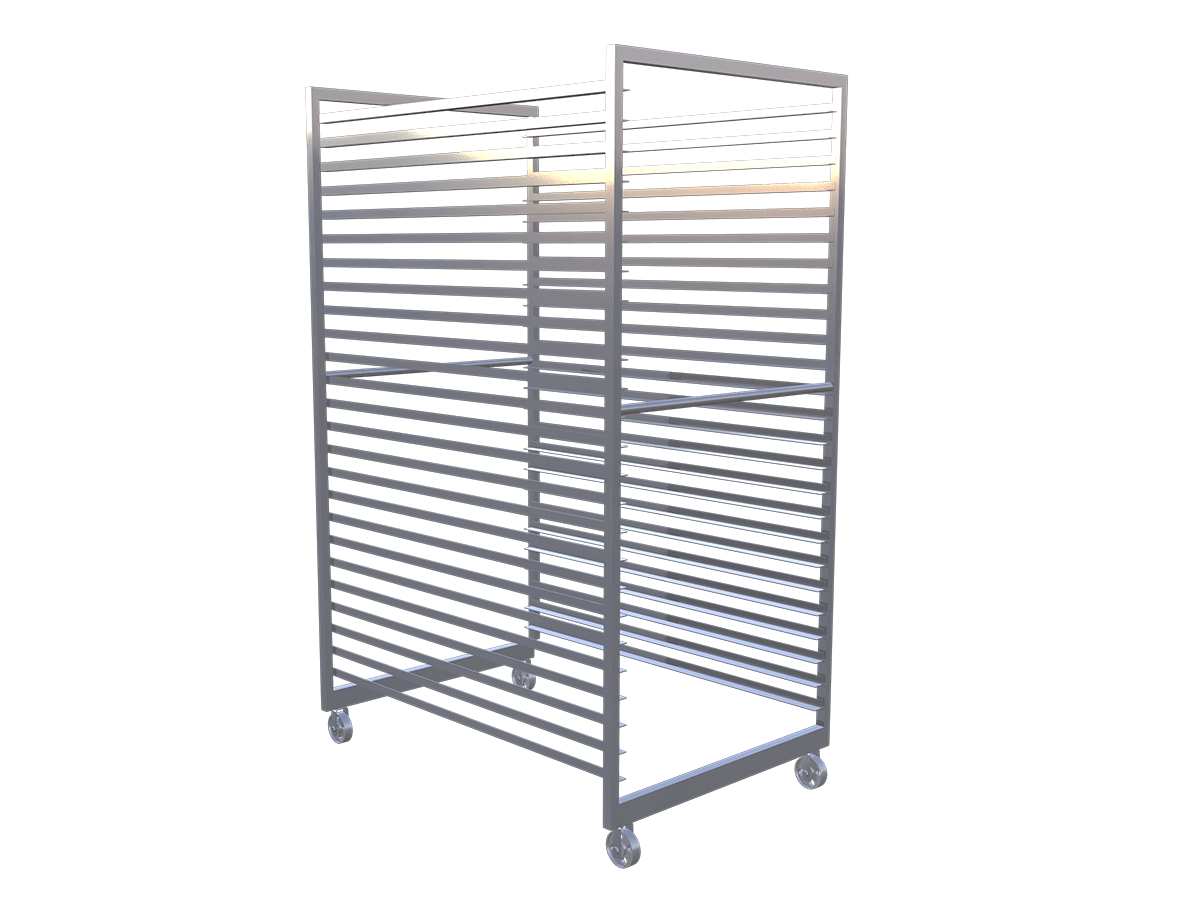 Industrial Trolley | Stainless Steel