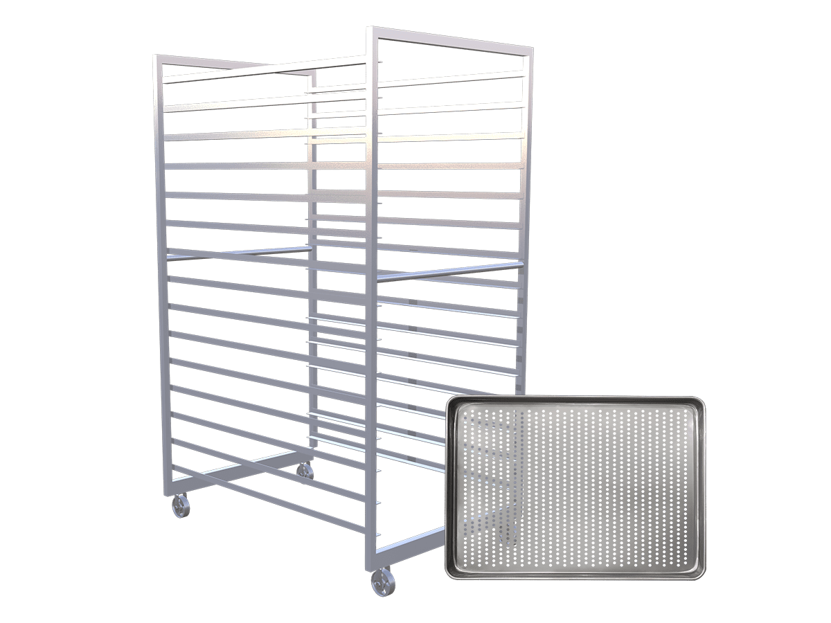 Industrial Trolley | Stainless Steel