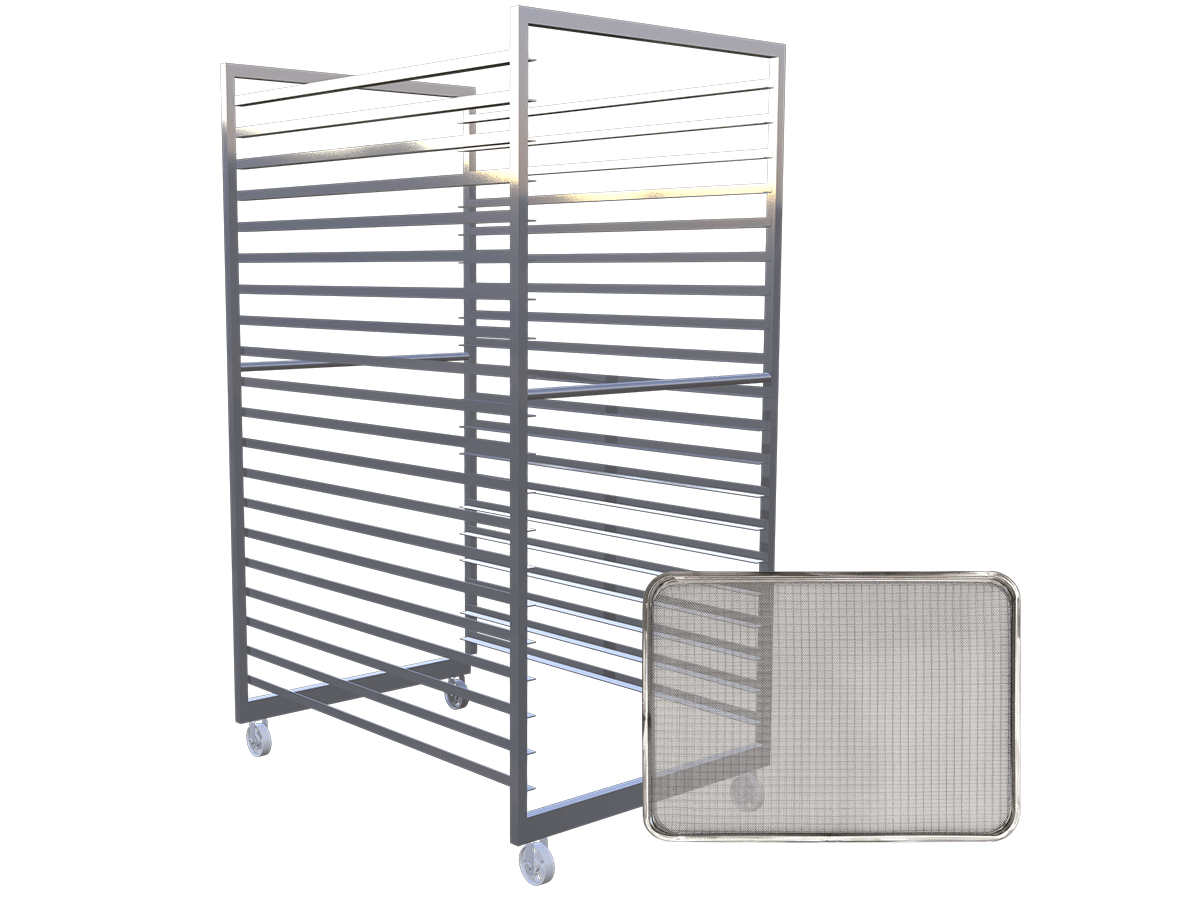 Industrial Trolley | Stainless Steel