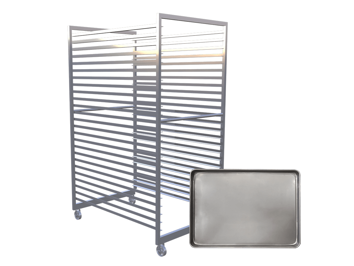 Industrial Trolley | Stainless Steel