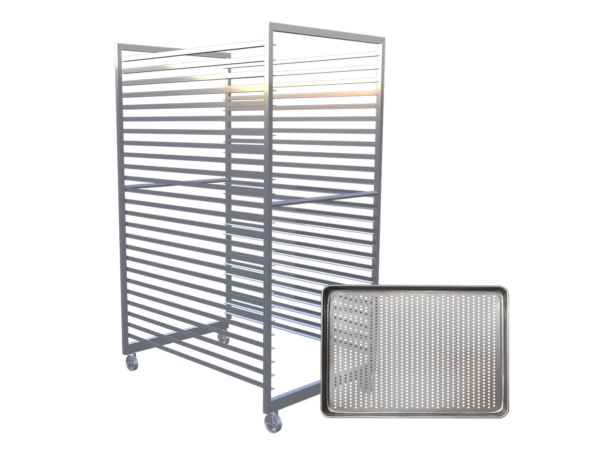 Industrial Trolley | Stainless Steel