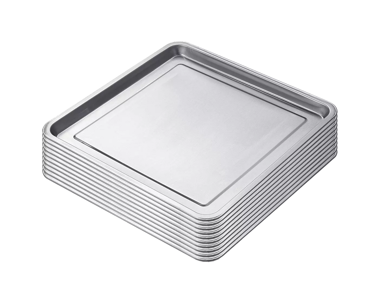40 x 40cm Stainless Steel Pan Trays