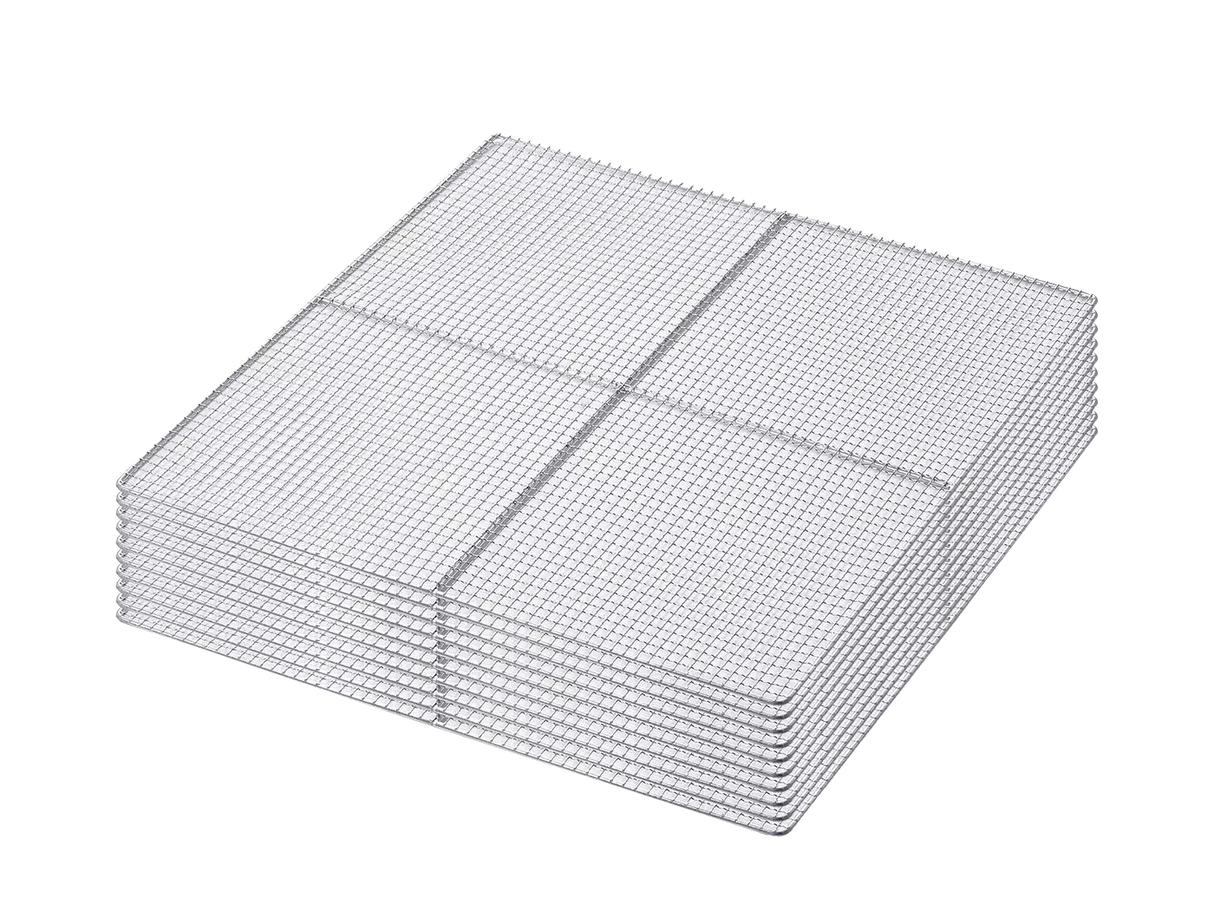 40 x 40cm Stainless Steel Mesh Trays