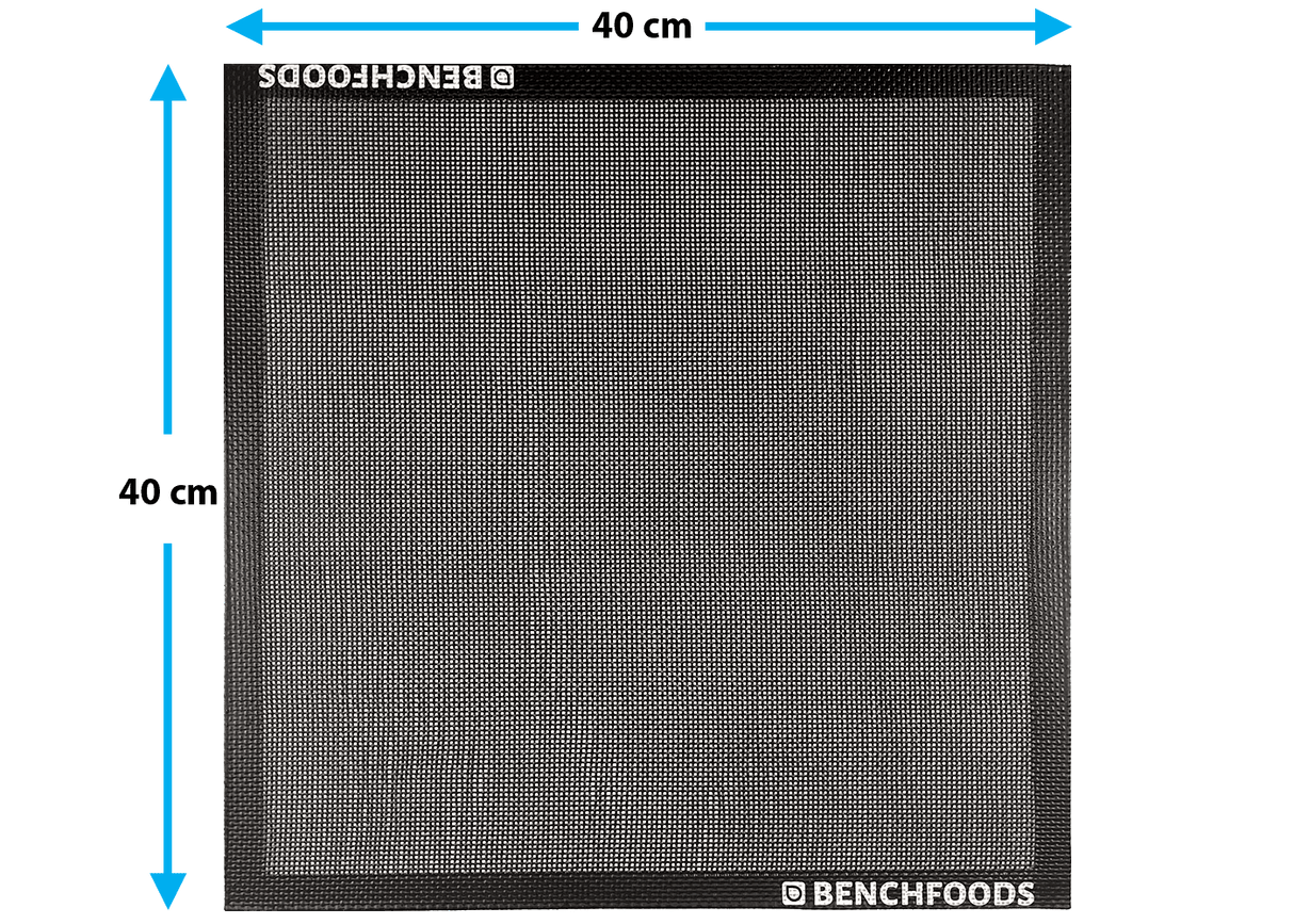 40 x 40cm Premium Silicone Non-Stick Mesh Mats
