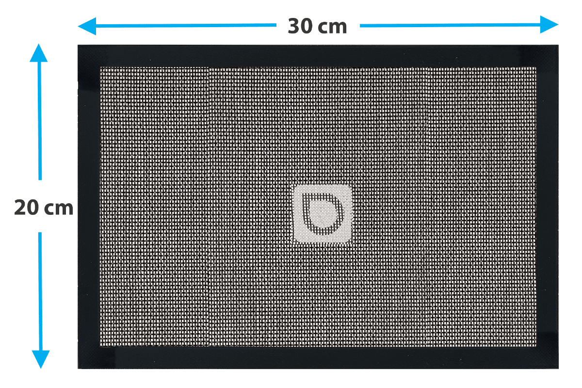 20 x 30cm Premium Silicone Non-Stick Mesh Mats