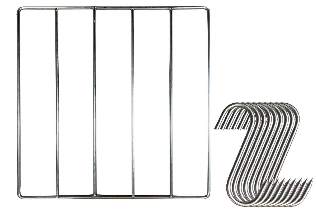 40 x 40cm Biltong Hook & Rack Bundle