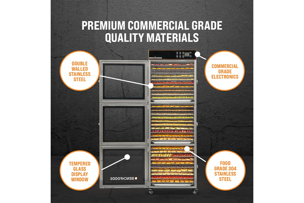 3 Zone / 30 Tray / 4.8m² Tray Area - Biltong Bundle