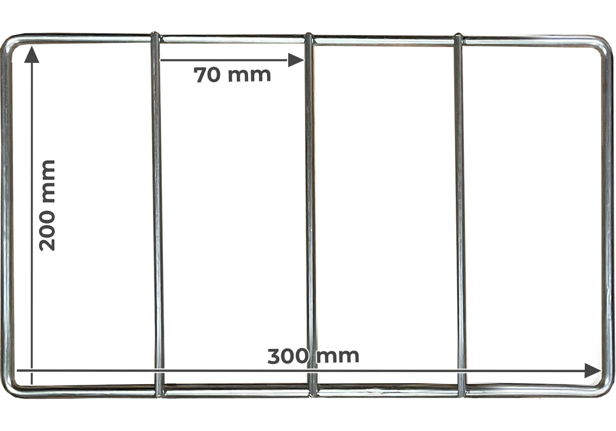 20 x 30cm Biltong Hook & Rack Bundle