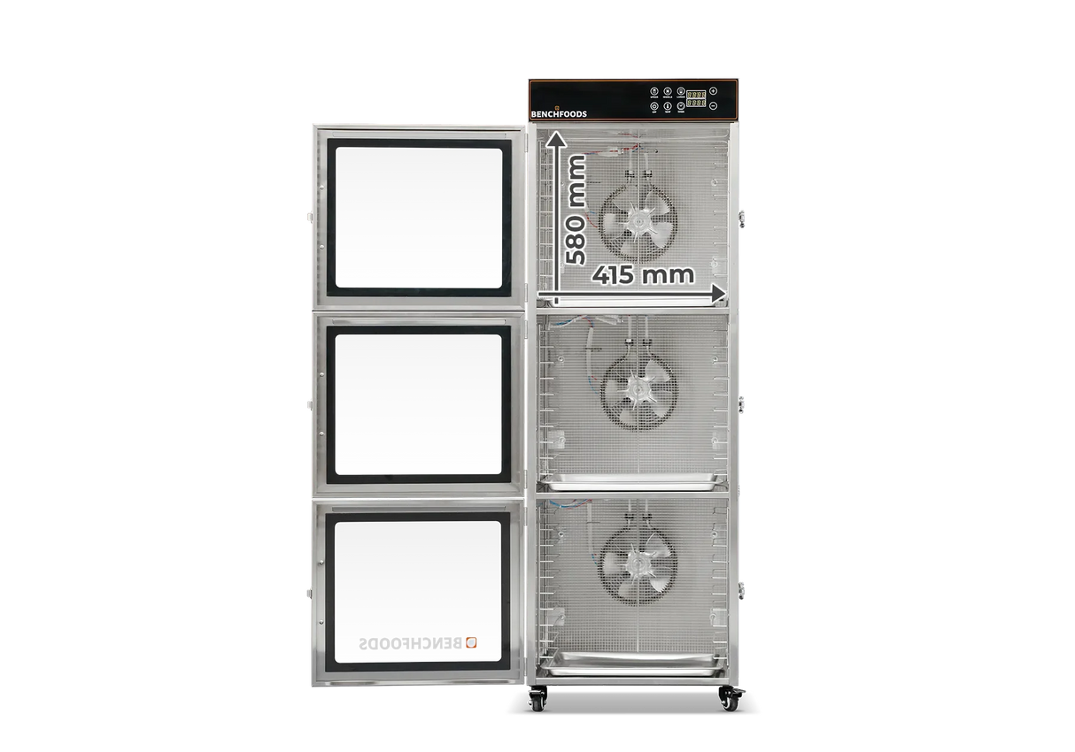 3 Zone / 30 Tray / 4.8m² Tray Area - Biltong Bundle