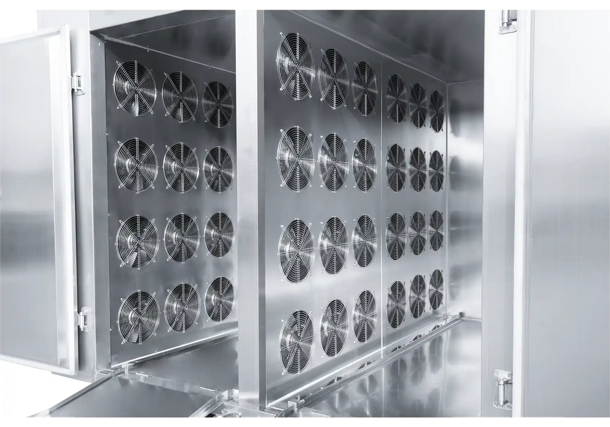 4 Trolley / 120 - 240 Tray / 35.3 - 70.7m² Total tray area