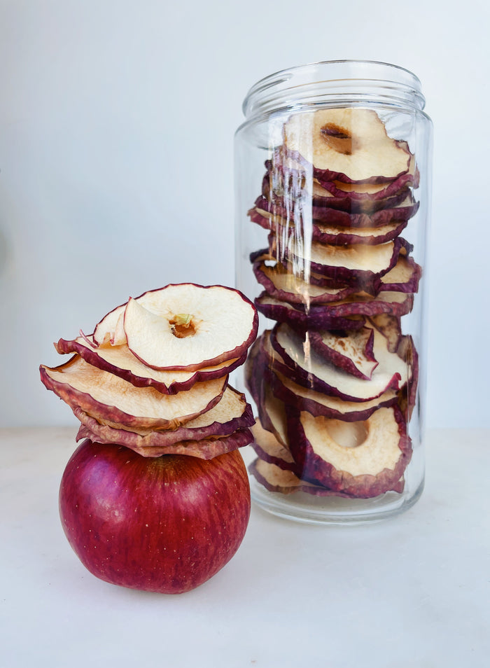 Dehydrated apple chips