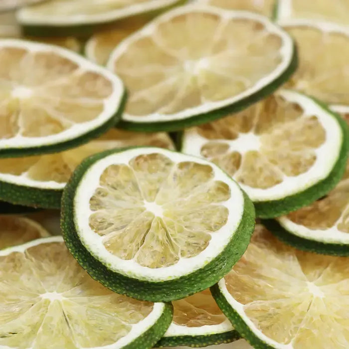 Dehydrated lime slices