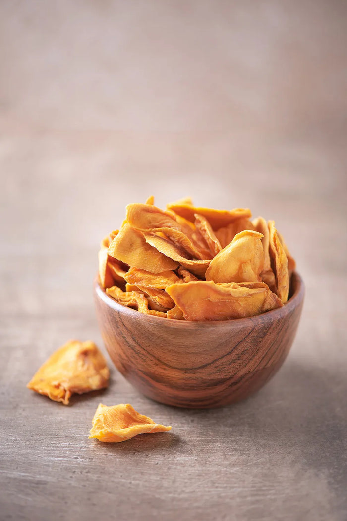 Dehydrated mango slices