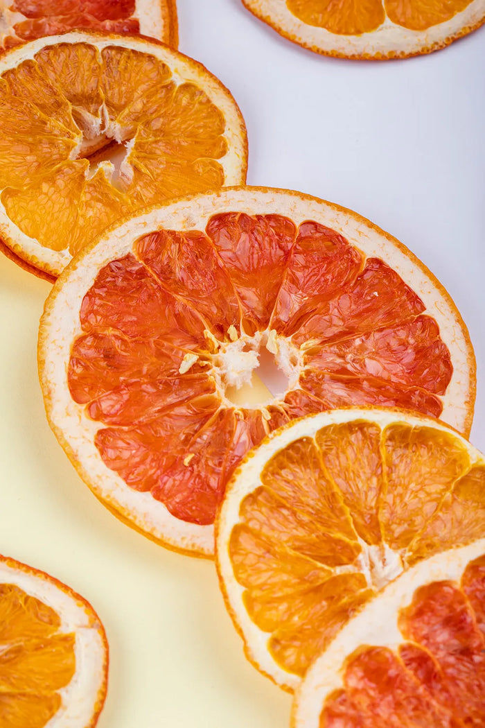 Dehydrated orange slices