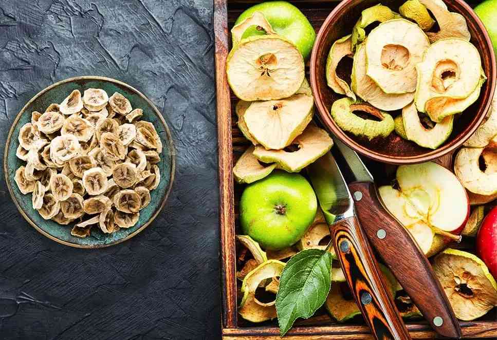 Apple And Banana Ring Chips