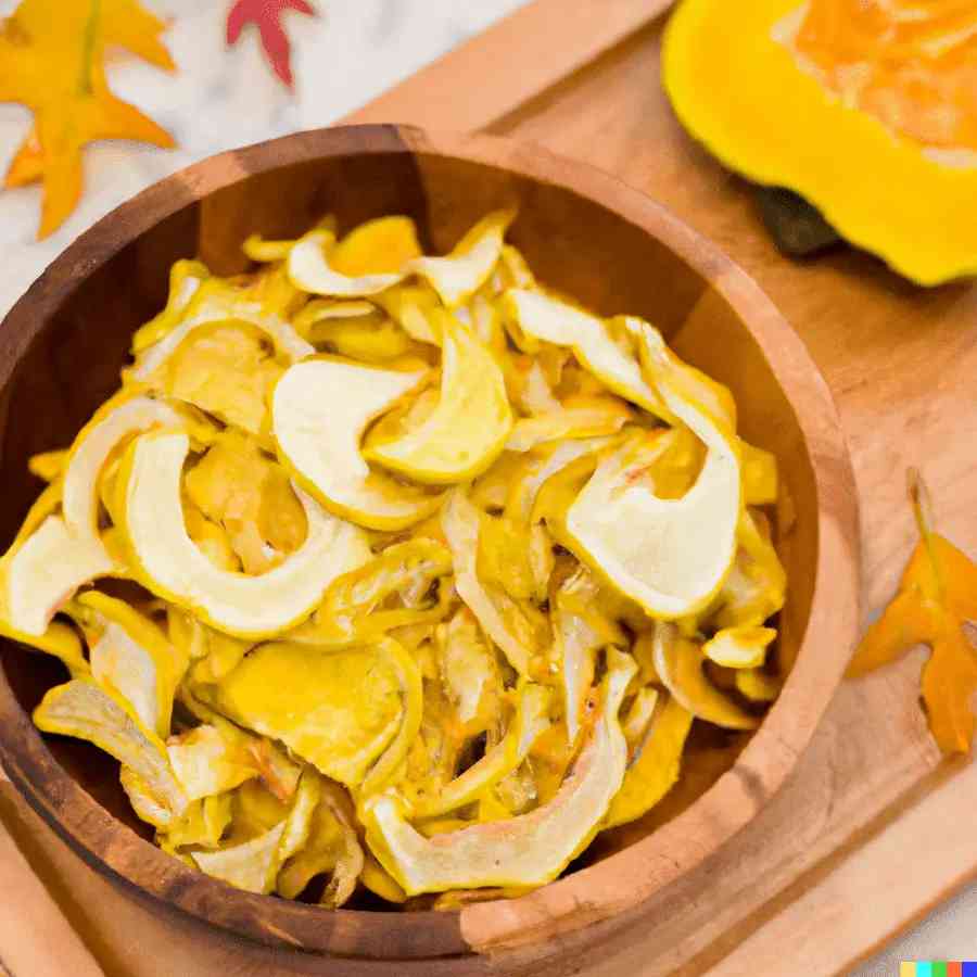Dehydrated Yellow Squash