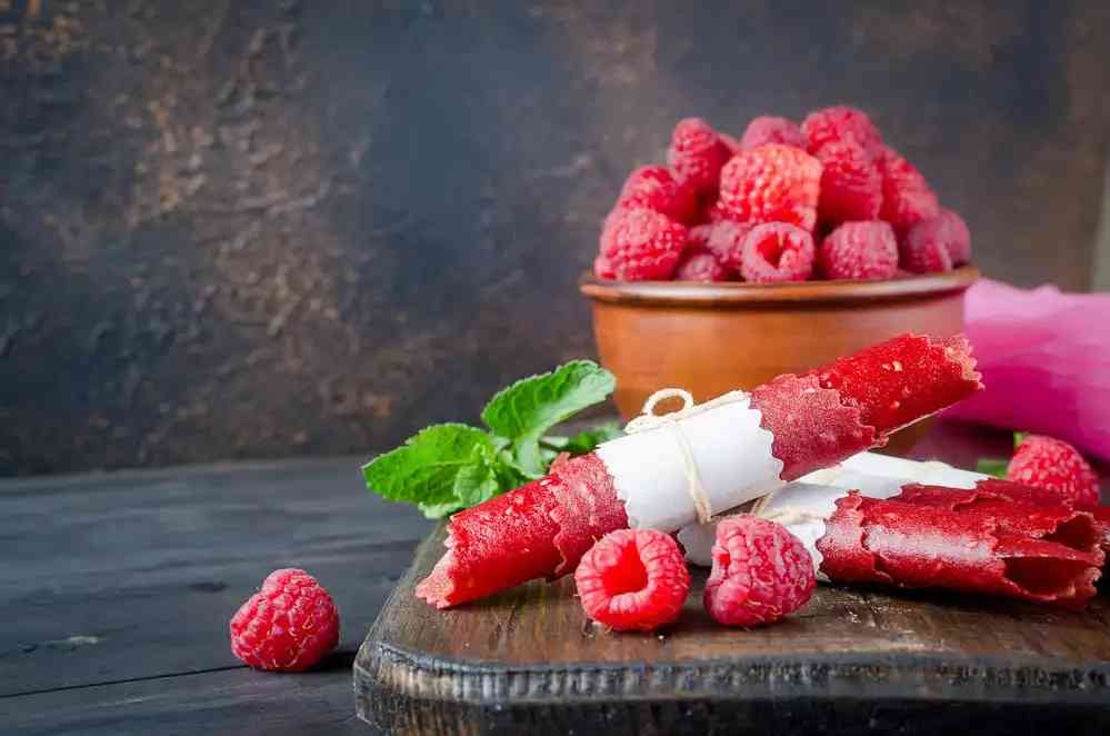 Raspberry Lemonade Fruit Roll Ups
