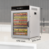 1 Zone / 16 Tray / 2.56m² Tray Area