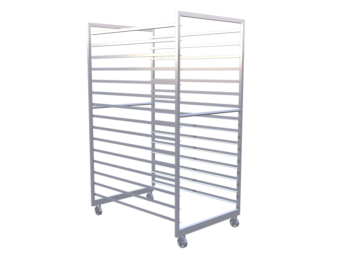 Industrial Trolley | Stainless Steel