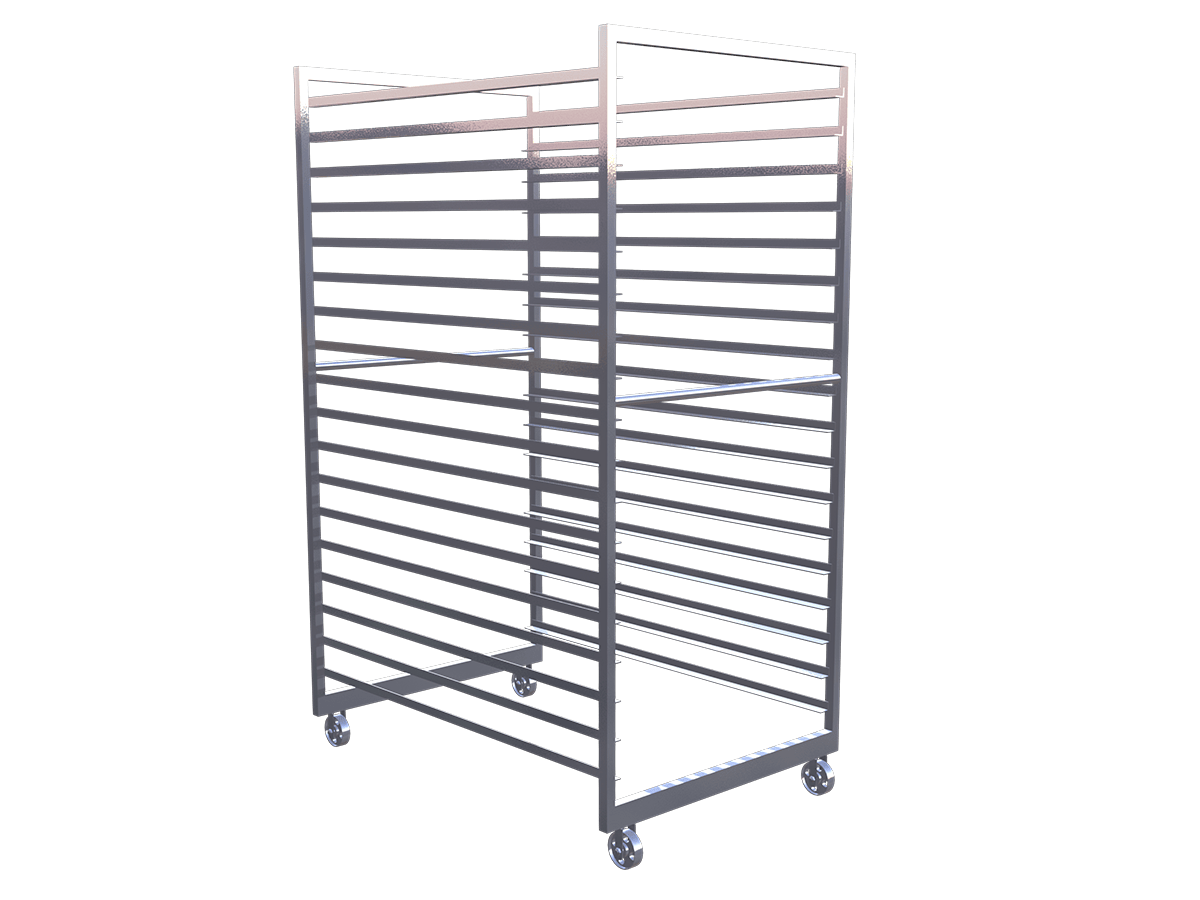 Industrial Trolley | Stainless Steel