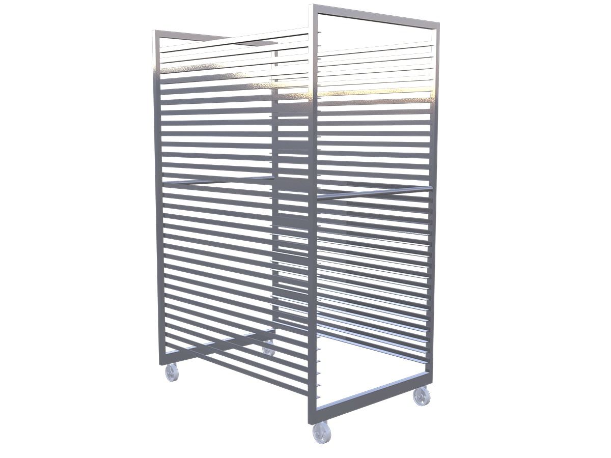 Industrial Trolley | Stainless Steel