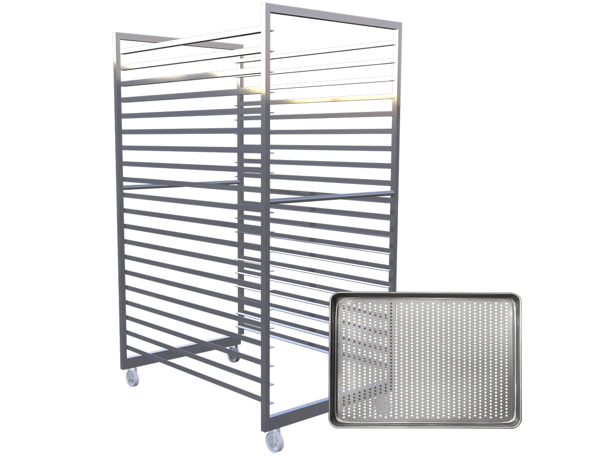 Industrial Trolley | Stainless Steel