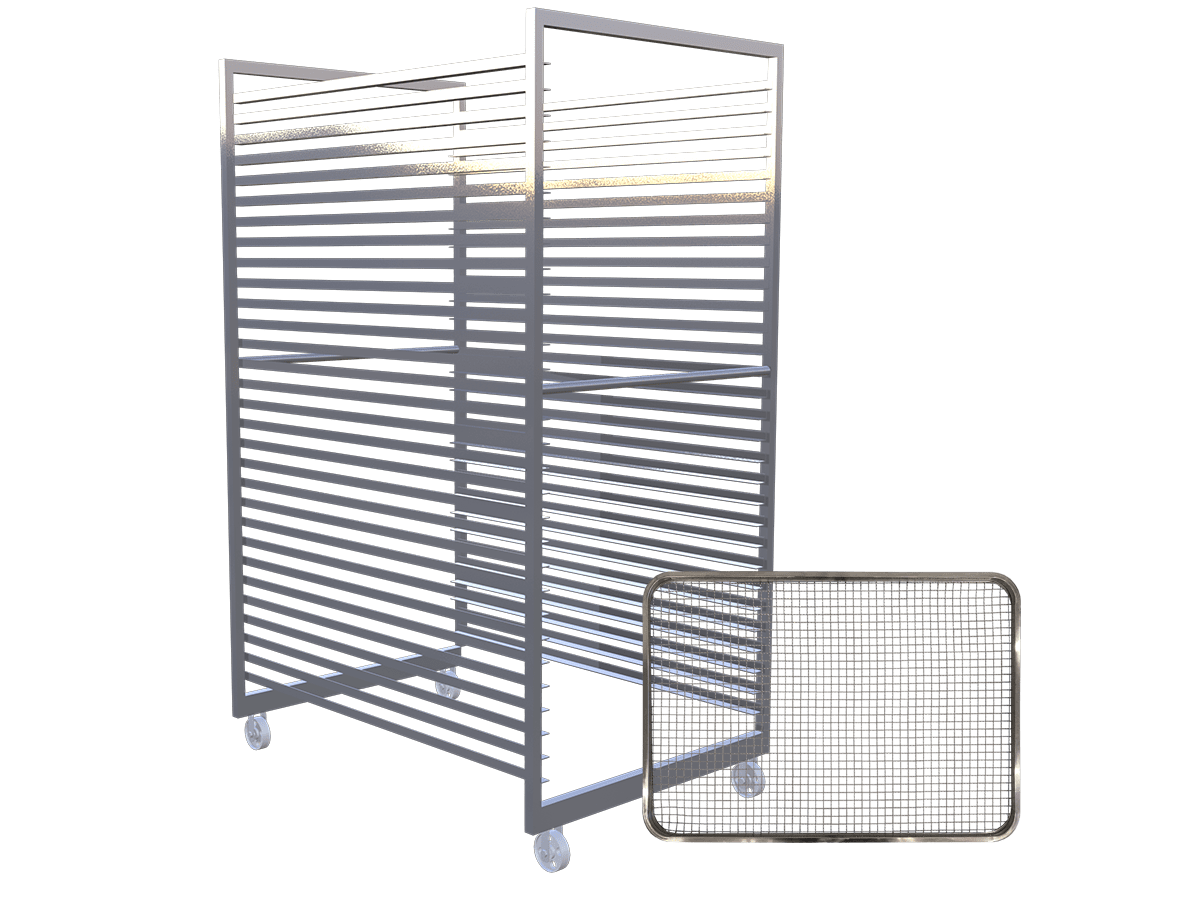 Industrial Trolley | Stainless Steel