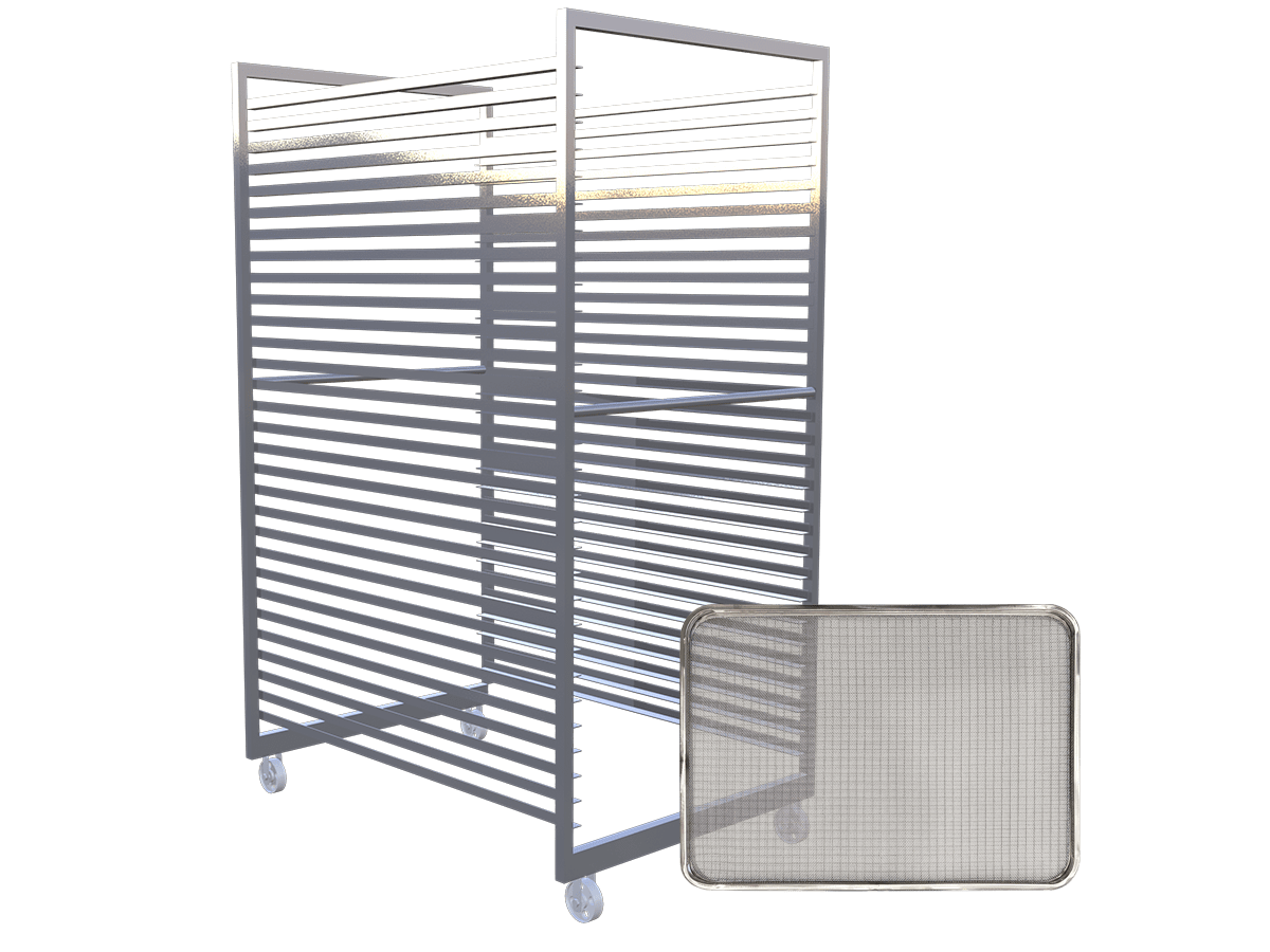 Industrial Trolley | Stainless Steel