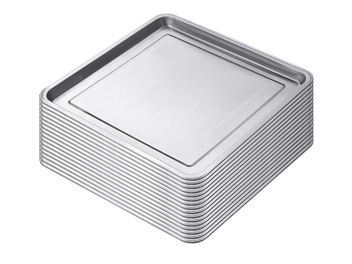 40 x 40cm Stainless Steel Pan Trays