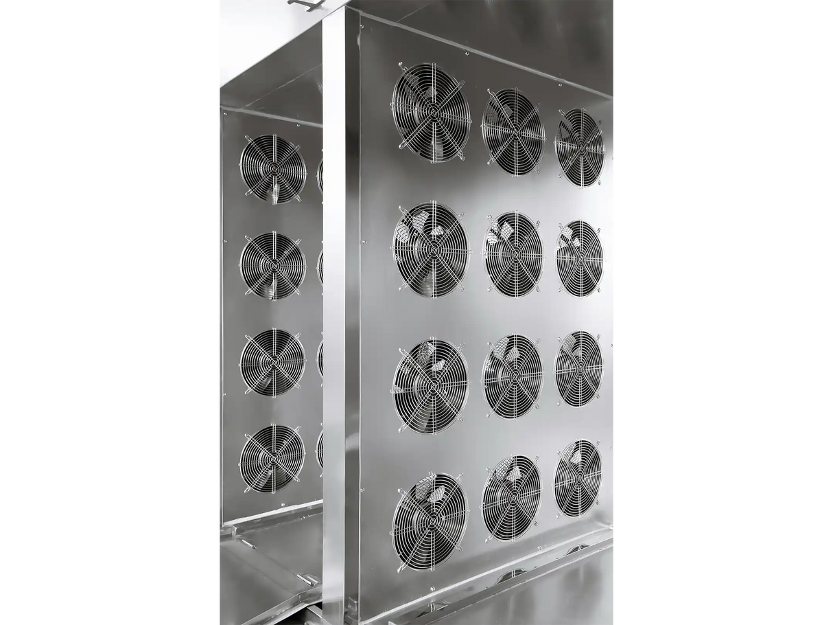 10 Trolley / 300 - 600 Tray / 88.3 - 176.6m² Total tray area