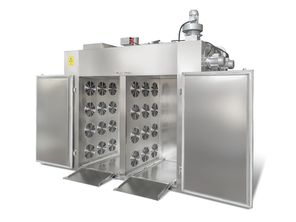 2 Trolley / 60 - 120 Tray / 17.7 - 35.3m² Total tray area