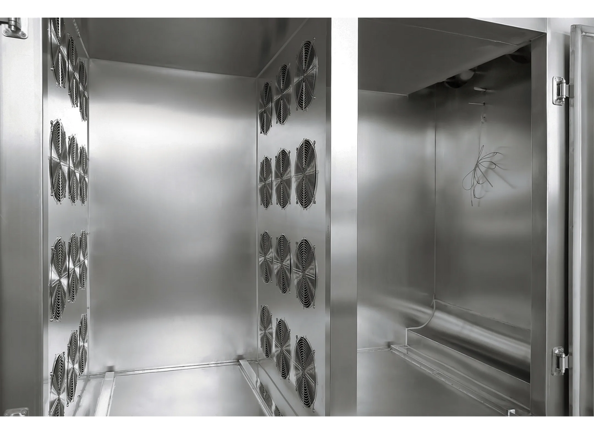 2 Trolley / 60 - 120 Tray / 17.7 - 35.3m² Total tray area