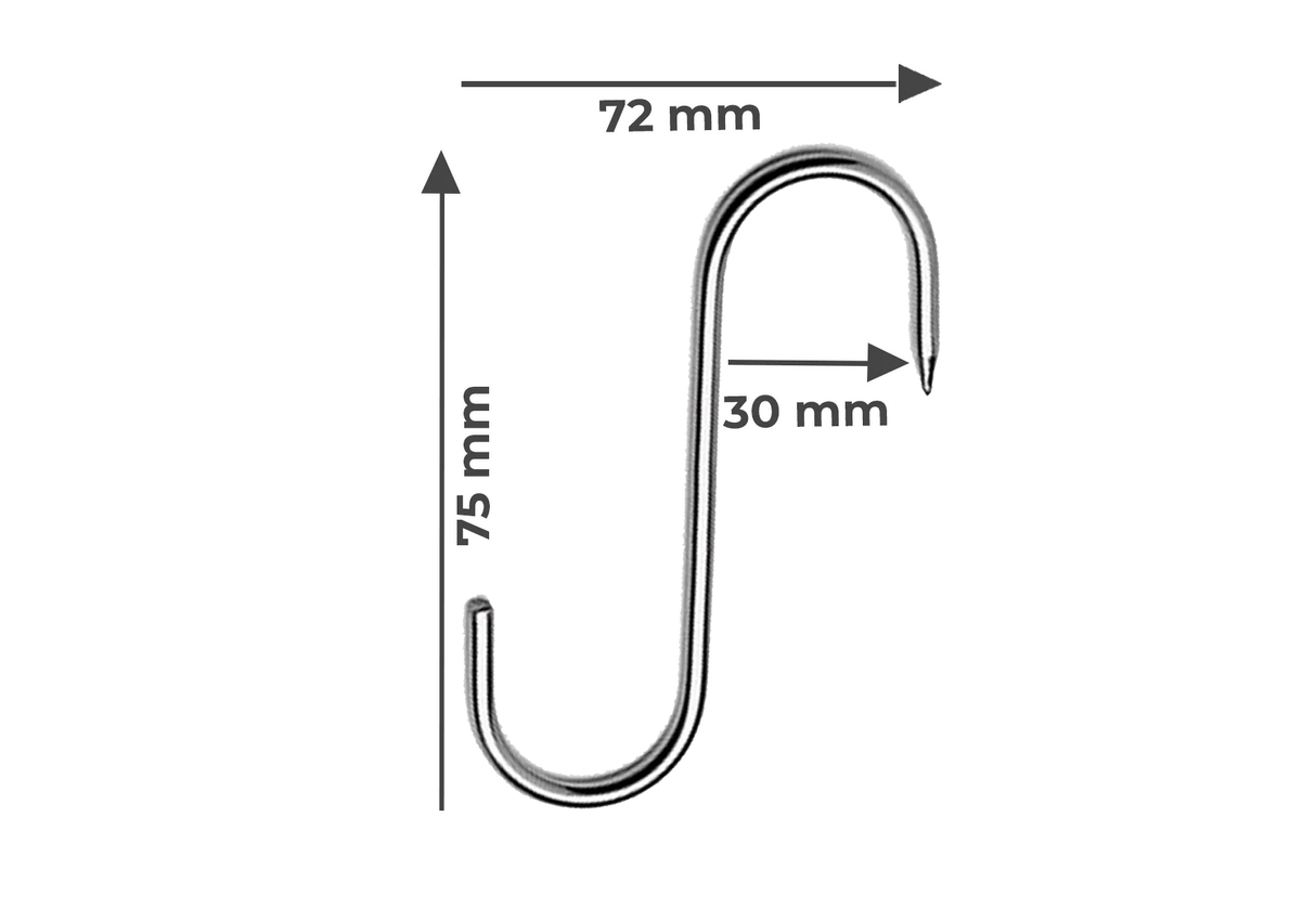 40 x 40cm Biltong Hook & Rack Bundle