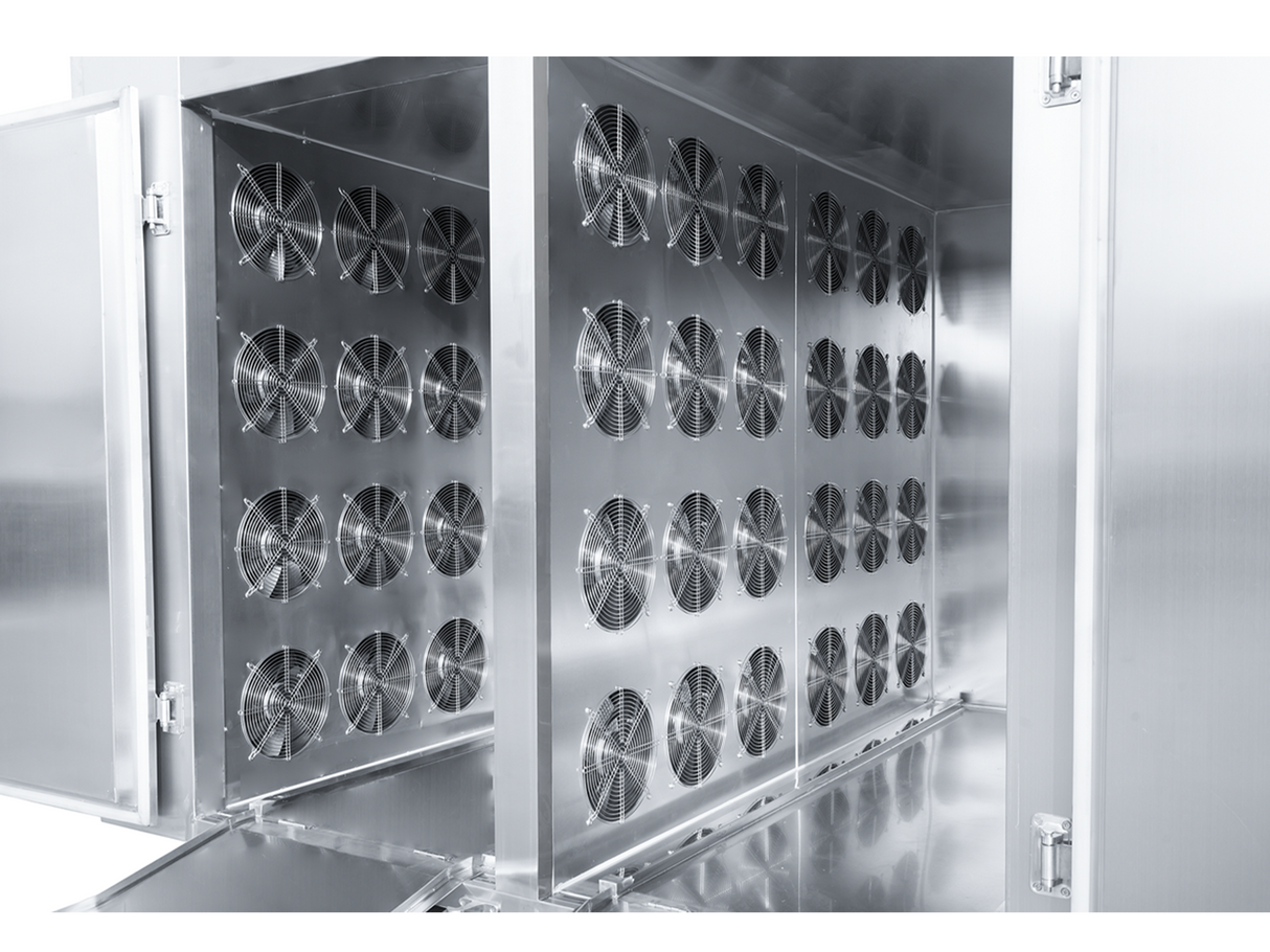 4 Trolley / 120 - 240 Tray / 35.3 - 70.7m² Total tray area