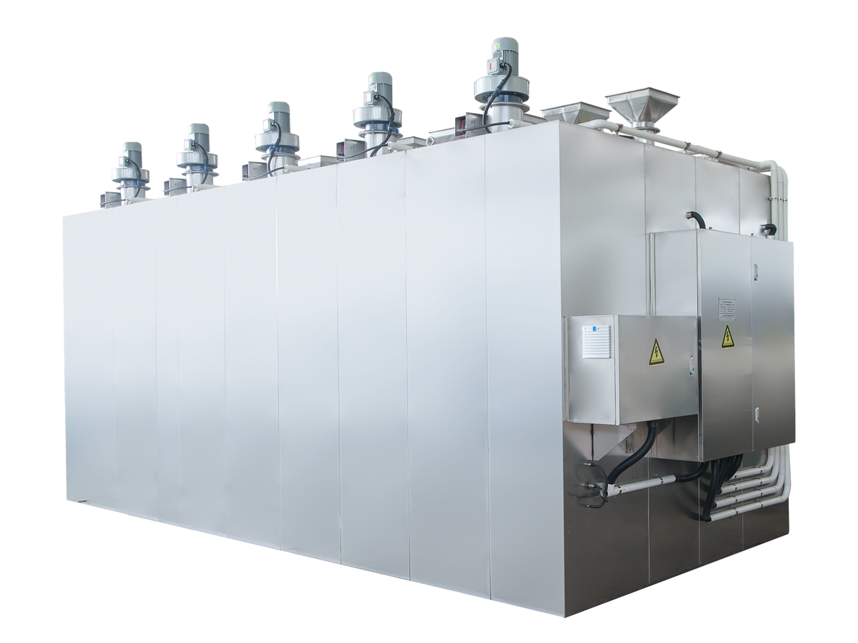 10 Trolley / 300 - 600 Tray / 88.3 - 176.6m² Total tray area