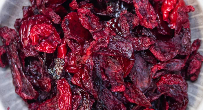 Dehydrated cherries