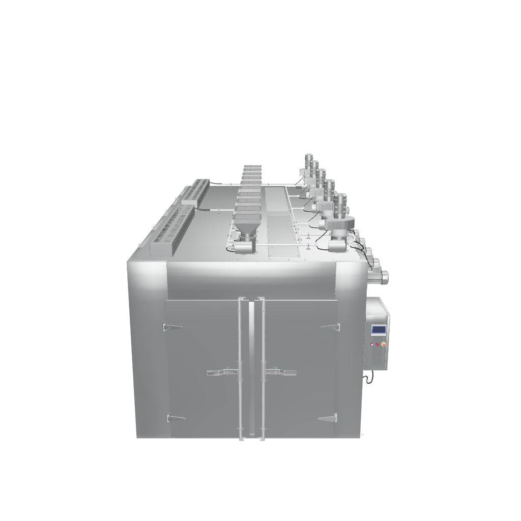 10 Trolley / 300 - 600 Tray / 88.3 - 176.6m² Total tray area
